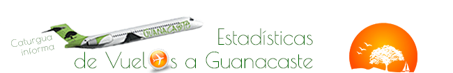 Estadisticas de Vuelos en Guanacaste